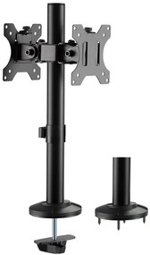 BRATECK βάση γραφείου για 2x οθόνες LDT40-G02, 17-32", έως 8kg