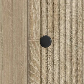 vidaXL Κομοδίνο Sonoma Δρυς 43 x 34,5 x 50 cm Επεξεργασμένο Ξύλο