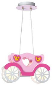 Φωτιστικό Bambini Luminaires MD110042P Pink Πλαστικό