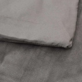 Κουβέρτα Βαρύτητας με Κάλυμμα Γκρι 120x180 εκ. 5 κ. Υφασμάτινη 350824