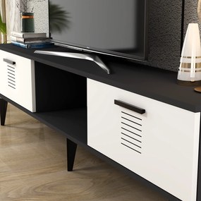 TV Stand Asimo - Anthracite, White Anthracite
White