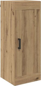 vidaXL Επιτοίχιο ντουλάπι Artisan Oak 34,5 x 34 x 90 εκ.