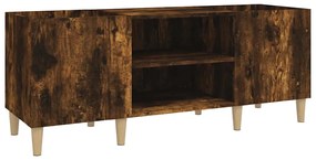 vidaXL Δισκοθήκη Καπνιστή Δρυς 121x38x48 εκ. από Επεξεργασμένο Ξύλο