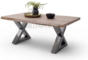 Τραπεζάκι Σαλονιού Καφέ Ακακία 110x70x45