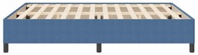 vidaXL Σκελετός Κρεβατιού Μπλε 180 x 200 cm Βελούδο