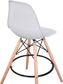 ΣΚΑΜΠΟ ΜΠΑΡ RENATA HM0173.01 ΛΕΥΚΟ 58x56x107Υ εκ.