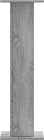 vidaXL Βάσεις Ηχείων 2 Τεμ. Γκρι Sonoma 30x30x95εκ. Επεξεργασμένο Ξύλο