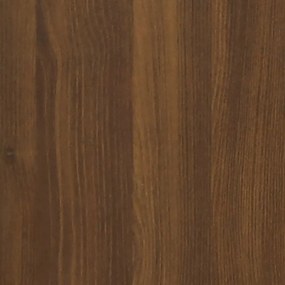 vidaXL Έπιπλο Τηλεόρασης Καφέ Δρυς 120x40,5x35 εκ. Επεξεργασμένο Ξύλο