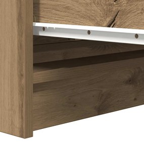 Μπουφές Τεχνίτης Δρυς 80x35x76 εκ. Επεξεργασμένο Ξύλο - Καφέ