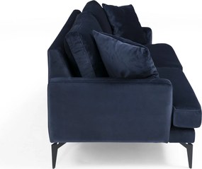 Διθέσιος Καναπές Σκούρο Μπλε GIGAS 175x90x88