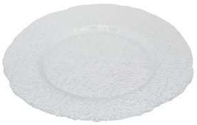 Πιάτο Με Χείλος Ρηχό Ramos Hor1131K6 Φ33cm Clear Espiel Glass