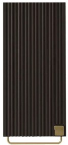 Στήλη Μπάνιου Gariano 162618619 35x35x78cm Black-Gold Plastic,Chipboard
