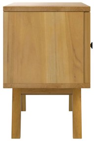 Έπιπλο Τηλεόρασης 110 x 30 x 50 εκ. από Μασίφ Ξύλο Teak - Καφέ