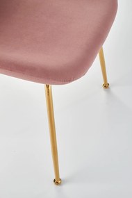 K381 chair, color: light pink DIOMMI V-CH-K/381-KR-RÓŻOWY