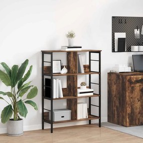 vidaXL Ράφι Βιβλίων 6 επιπέδων 82 x 32 x 112 εκ. Επεξεργασμένο Ξύλο