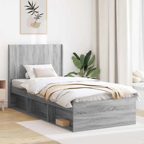 vidaXL Κεφαλάρι Γκρι Sonoma