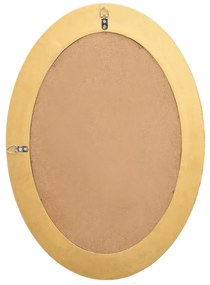 vidaXL Καθρέφτης Τοίχου με Μπαρόκ Στιλ Χρυσός 50 x 70 εκ.