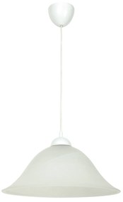 Φωτιστικό Οροφής 105-ALB LIA Φ37 WHITE PENDANT Ε2