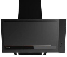 TEKA DVI 88-G1 EOS BM Απορροφητήρας Καμινάδα 80cm Μαύρος Εγγύηση 2+1 Χρόνια