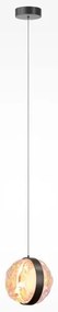 Κρεμαστό Φωτιστικό Οροφής LED 6W Μαύρο Dimmable Εφέ Misterio MOD379PL-L6B2.7K Maytoni MOD379PL-L6B2.7K Μαύρο