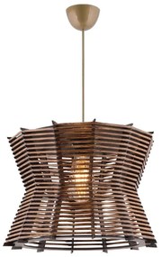 Φωτιστικό Οροφής Belt 390FLH2273 33x33x65cm 1xE27 40W Brown Opviq