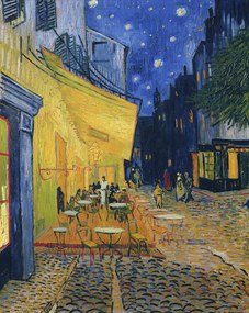 Gogh, Vincent van - Εκτύπωση έργου τέχνης Cafe Terrace, (30 x 40 cm)