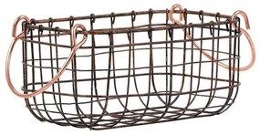 Καλάθι Σερβιρίσματος Μεταλλικό TAK122 30x20x14cm Bronze Espiel Metal