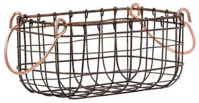 Καλάθι Σερβιρίσματος Μεταλλικό TAK122 30x20x14cm Bronze Espiel Μέταλλο