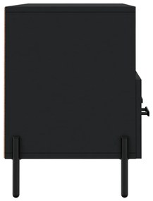 vidaXL Έπιπλο Τηλεόρασης Μαύρο 102 x 36 x 50 εκ. από Επεξεργ. Ξύλο