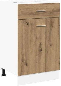 vidaXL Συρτάρι κάτω ντουλάπι Lyon Artisan Oak Κατασκευασμένο ξύλο