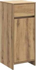 vidaXL Ντουλάπι Μπάνιου Artisan Δρυς 35 x 36,5 x 85 εκ.