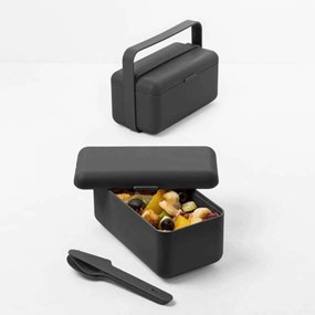 Δοχείο Φαγητού Bauletto S Carbon Black Blim+ Polypropylene