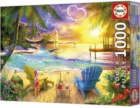 Παζλ Educa Love Beach 1000 Τεμάχια