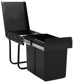 vidaXL Κάδος για Ντουλάπι Κουζίνας Συρόμενος 20 Λίτρων με Soft-Close