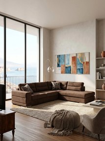 Γωνιακός καναπές Caza-Αριστερή-280φ 220β-Tampa
