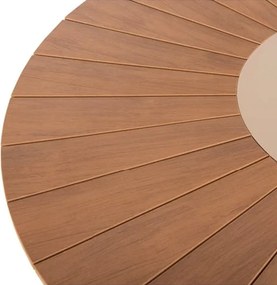 ΣΕΤ ΤΡΑΠΕΖΑΡΙΑΣ ΕΞ. ΧΩΡΟΥ 5ΤΜΧ MORIL HM21161 ΑΛΟΥΜΙΝΙΟ ΣΕ ΣΑΜΠΑΝΙ & POLYWOOD