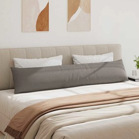vidaXL Μαξιλάρι Καναπέ 2 pcs Taupe 200 x 40 εκ. ύφασμα