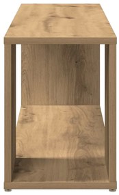 vidaXL Έπιπλο Τηλεόρασης Αρτισιανή Δρυς 100x24x32εκ. από Επεξεργ. Ξύλο