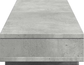 vidaXL Βάση Οθόνης Γκρι Σκυρ. 100x27x15 εκ. Επεξεργ. Ξύλο