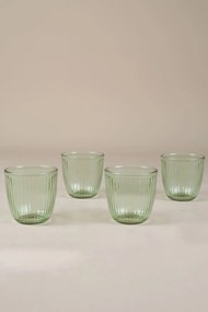 Glass Set (4 Pieces) Splendid 290 - Green Green