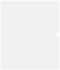 Ντουλάπι Νιπτήρα Λευκό 90 x 38,5 x 45 εκ. από Μοριοσανίδα - Λευκό