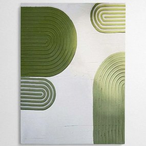 Πίνακας Καμβάς 3D 112RGN1127 50x70cm Multi Wallity Vertical Wood, Canvas