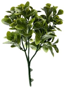 Μπουκέτο Διακοσμητικό W004 25-32cm Jade Leaf Green New Plan Πλαστικό