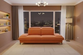 Καναπές Fuji τριθέσιος-Peach