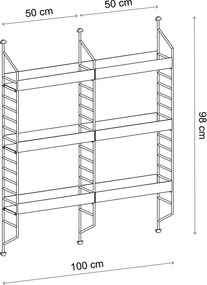 Wall Shelf Cm-068-B Taupe