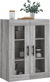 vidaXL Ντουλάπι Τοίχου Γκρι Sonoma 69,5 x 34 x 90 εκ.