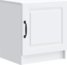 vidaXL Κομοδίνο 2 τεμ. Λευκό 43 x 34,5 x 47 εκ. Επεξεργασμένο Ξύλο