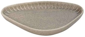Πιάτο Γλυκού Τρίγωνο Gobi OW2016K6 20x11x2,6cm Beige Espiel Porcelain