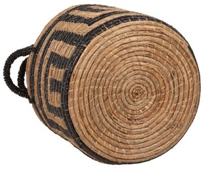 ΣΕΤ ΔΙΑΚΟΣΜΗΤΙΚΑ ΚΑΛΑΘΙΑ  ΑΠΟ MENDONG GRASS ΣΕ ΜΑΥΡΟ-ΦΥΣΙΚΟ Φ36x32-40Υεκ.