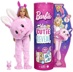 Κούκλα Barbie Cutie Reveal Λαγουδάκι HHG19 Pink Mattel